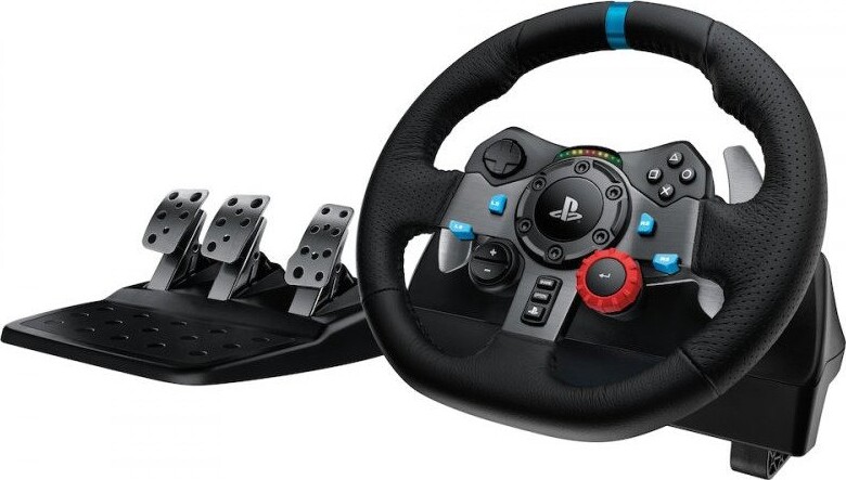 Logitech G29 Driving Force Rat Og Pedaler Til Ps3   Ps4