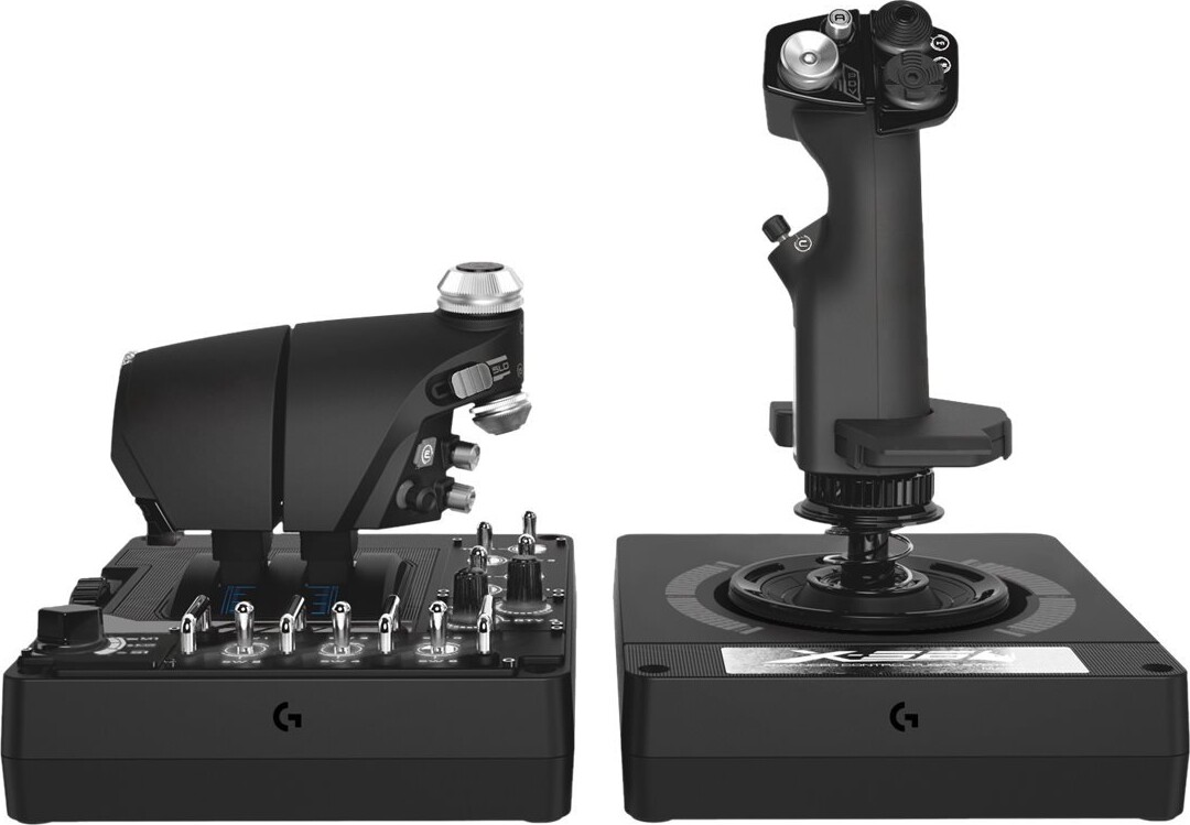 Logitech   G Saitek Pro Flight X56 Rhino Til Pc
