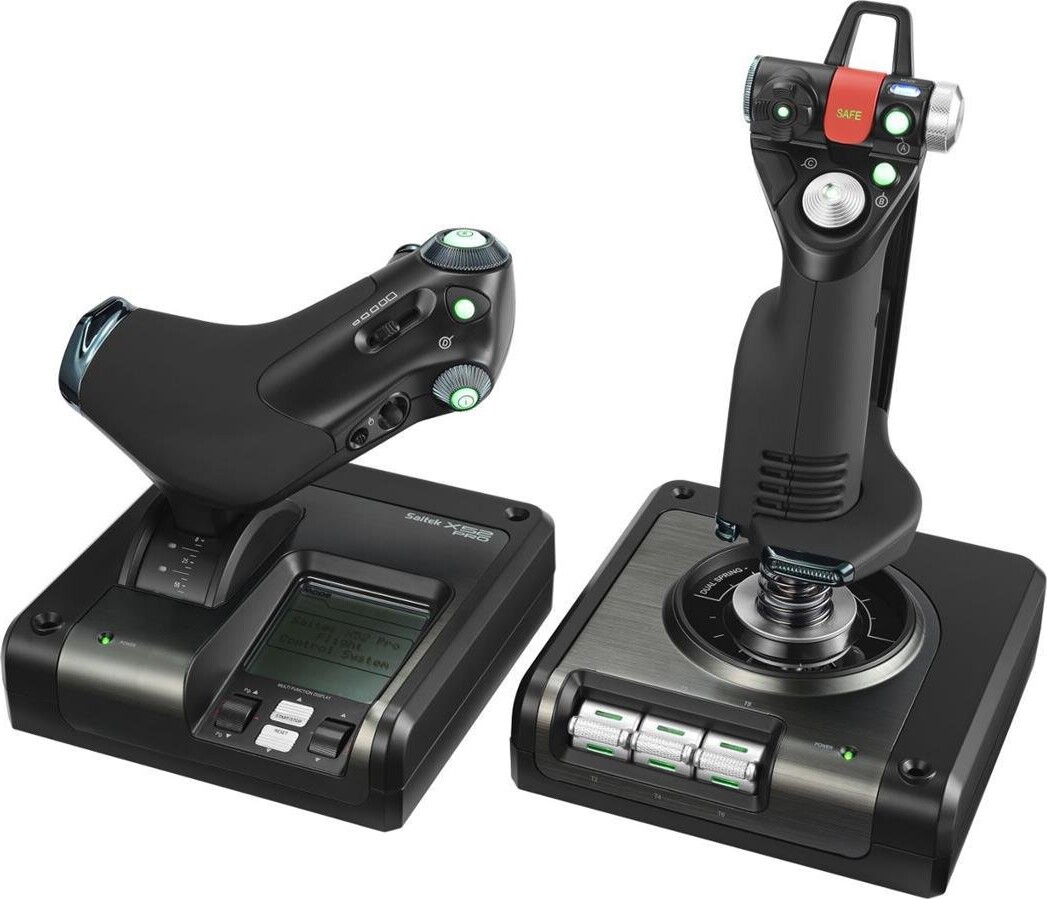Logitech   G Saitek X52 Pro Flight Control System Til Mac Og Pc