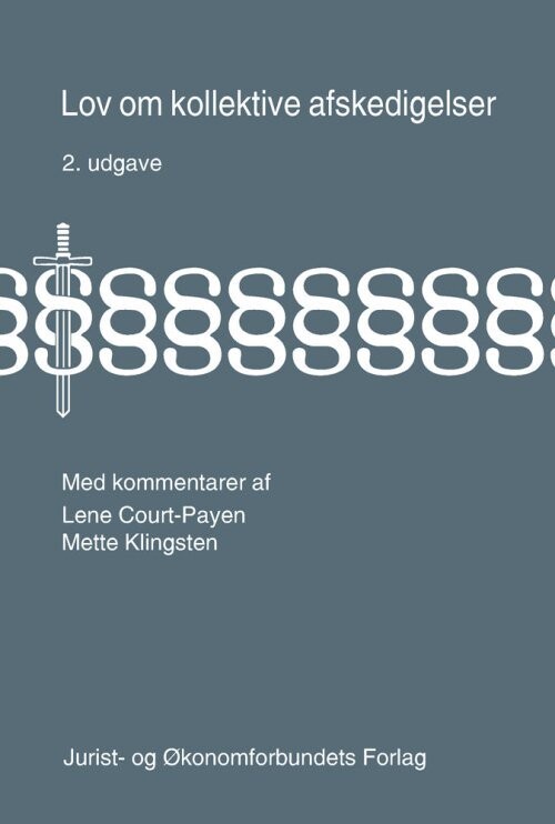 Lov Om Kollektive Afskedigelser   Lene Court Payen   Bog