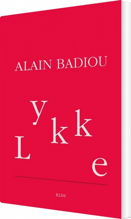 Lykke   Alain Badiou   Bog