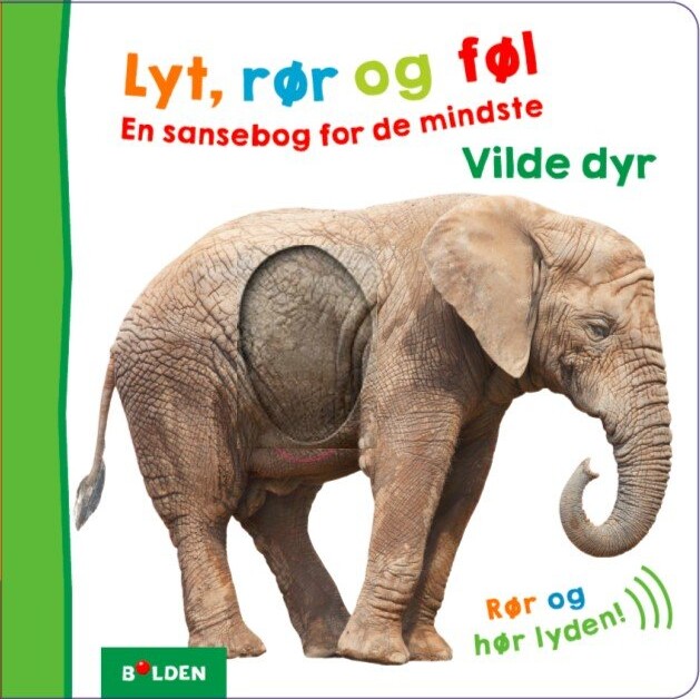 Lyt  Rør Og Føl: Vilde Dyr   Bog