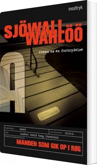 Manden Som Gik Op I Røg   Sj? Wall   Bog