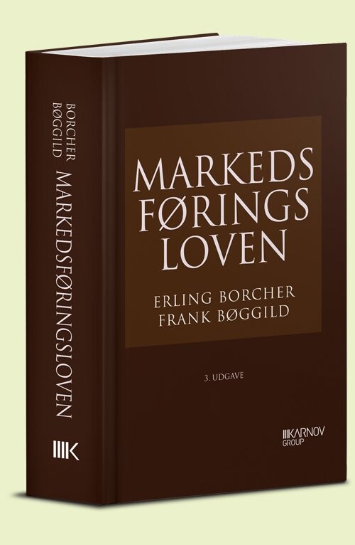 Markedsføringsloven   Erling Borcher   Bog
