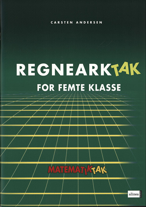Matematik Tak 5 Kl  Regneark Tak   Carsten Andersen   Bog