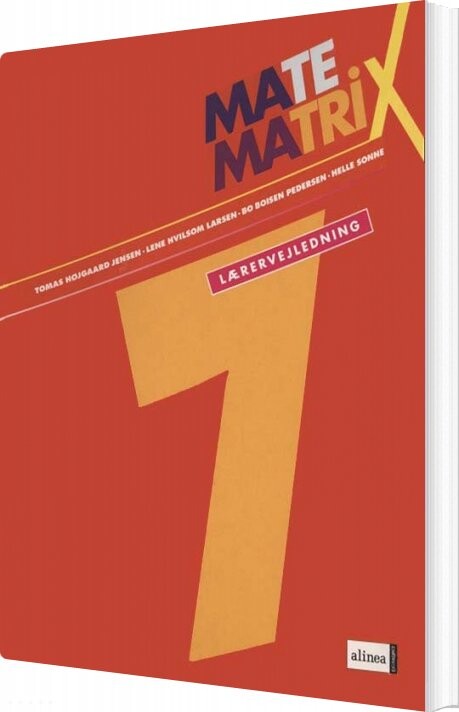 Matematrix 7  Lærervejledning   Bo Boisen Pedersen   Bog