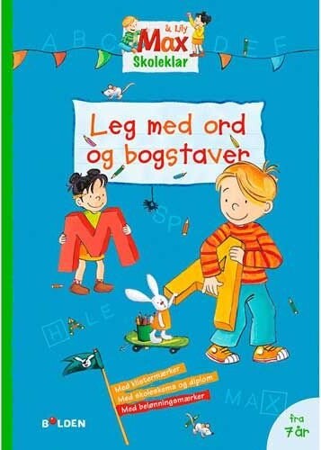 Max Skoleklar   Leg Med Bogstaver Og Ord   Bog