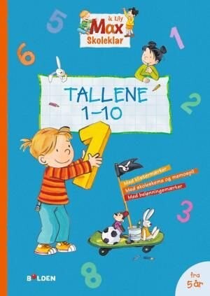 Max Skoleklar   Tallene 1 10   Bog