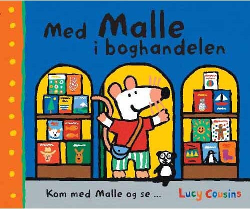 Med Malle I Boghandelen   Lucy Cousins   Bog