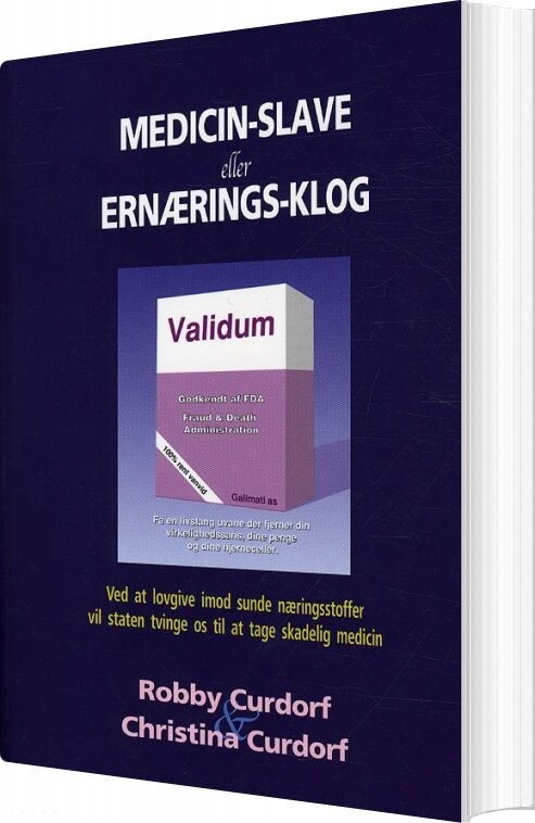 Medicin Slave Eller Ernærings Klog   Robby Curdorf   Bog