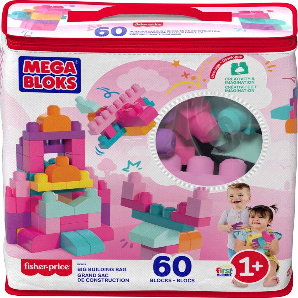 Mega Bloks First Builders Byggesæt For Børn   60 Stk