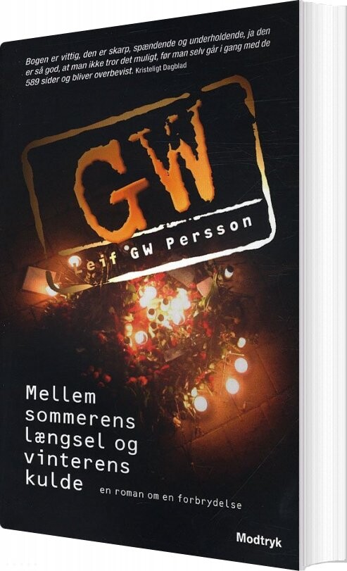 Mellem Sommerens Længsel Og Vinterens Kulde   Leif Gw Persson   Bog