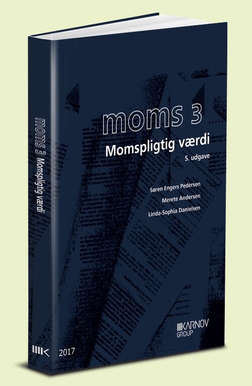Moms 3   Momspligtig Værdi   Søren Engers Pedersen   Bog