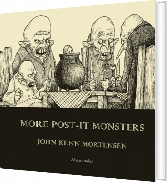 More Post It Monsters   John Kenn Mortensen   English Book