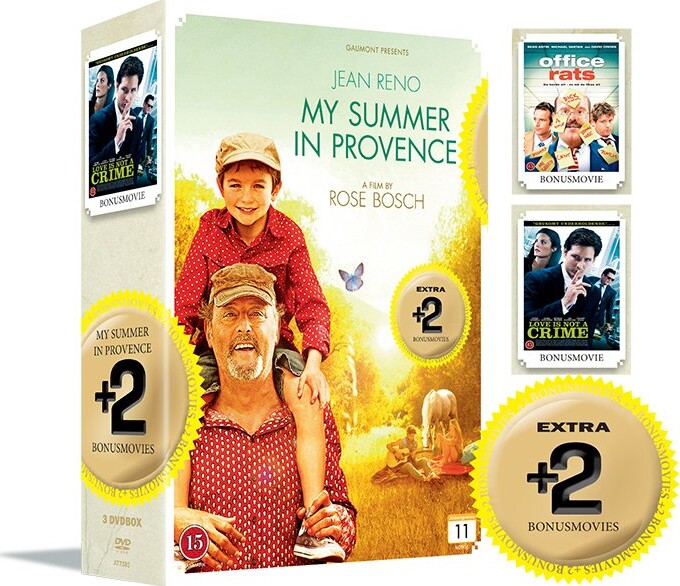 My Summer In Provence   Office Rats   Love Is Not A Crime   Dvd   Film