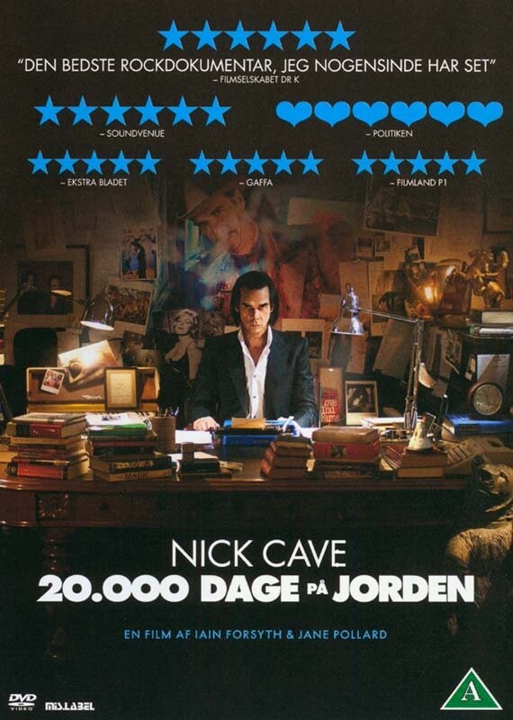 Nick Cave: 20 000 Dage På Jorden   20 000 Days On Earth   Dvd   Film