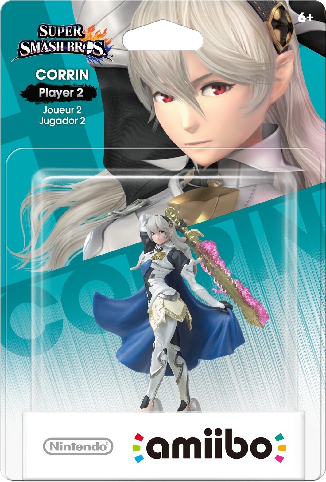 Nintendo Amiibo Figur   Super Smash Bros    Corrin   Player 2