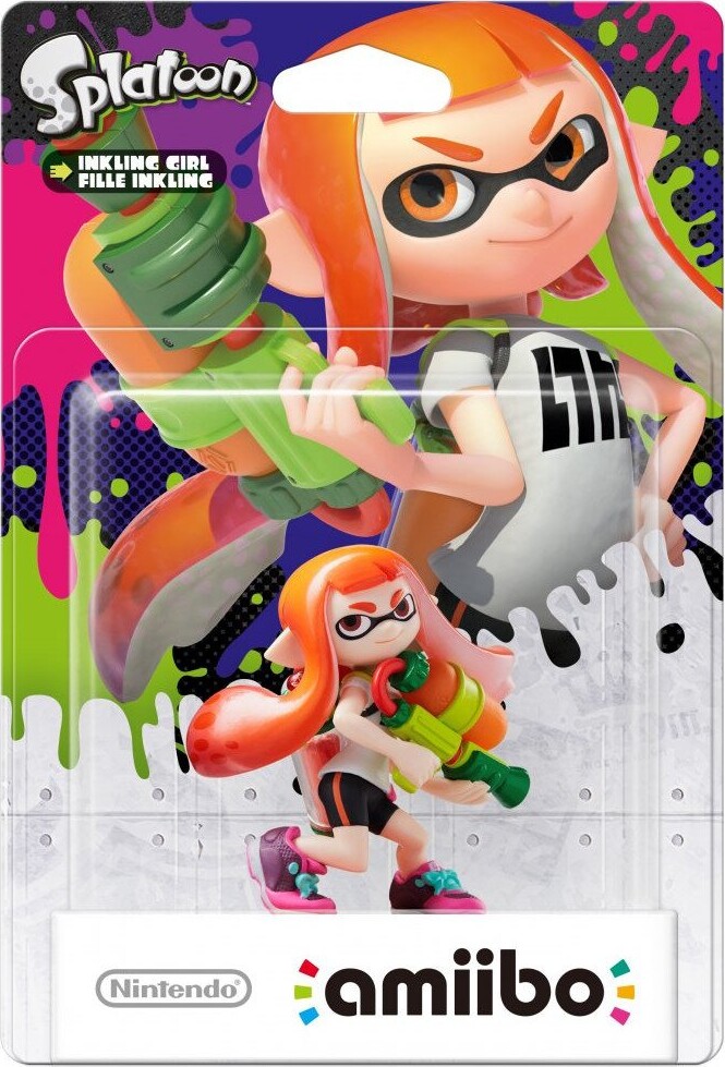 Nintendo Amiibo   Splatoon Figur   Inkling Girl