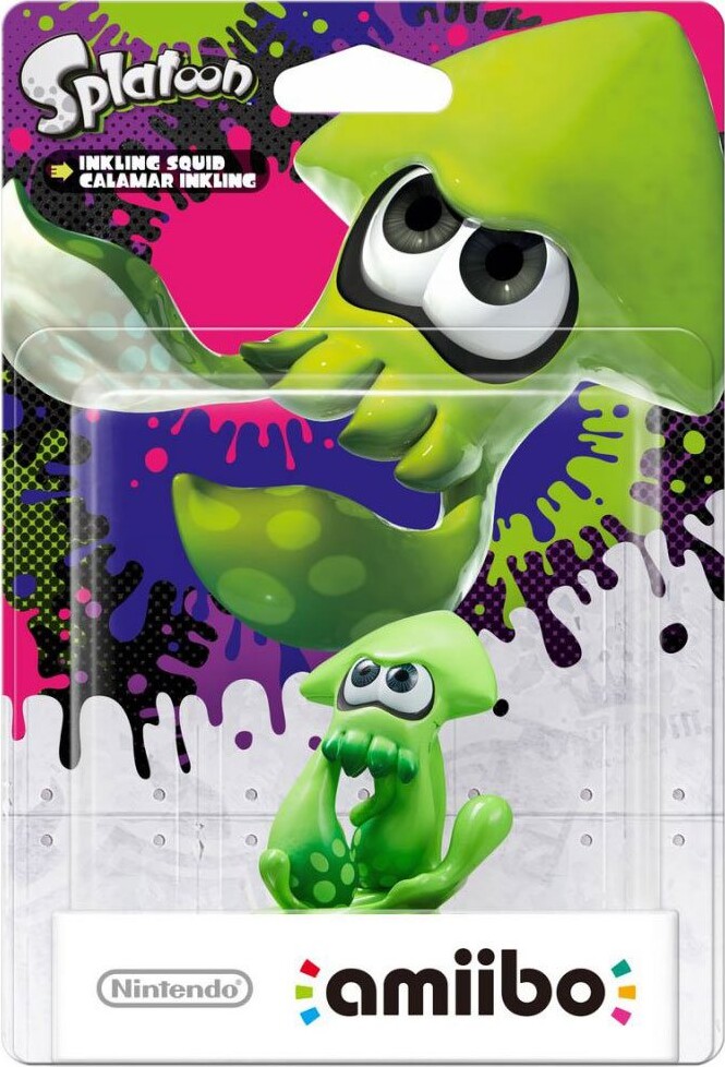 Nintendo Amiibo Splatoon Figur   Inkling Squid
