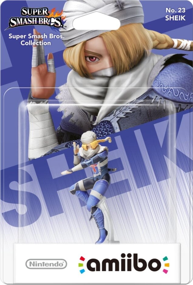 Nintendo Amiibo: Super Smash Bros  Figur   Sheik