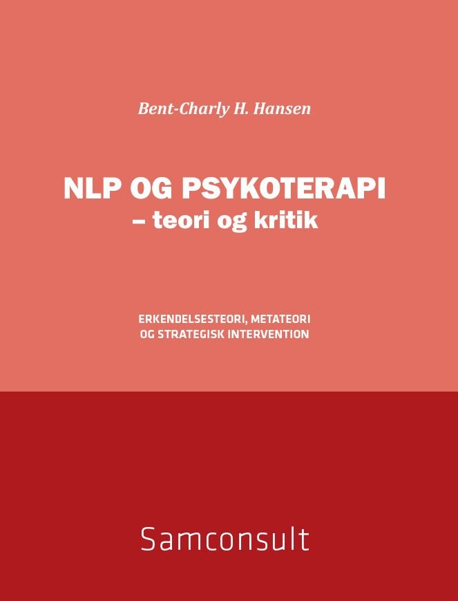 Nlp Og Psykoterapi   Teori Og Kritik   Bent Charly H  Hansen   Bog
