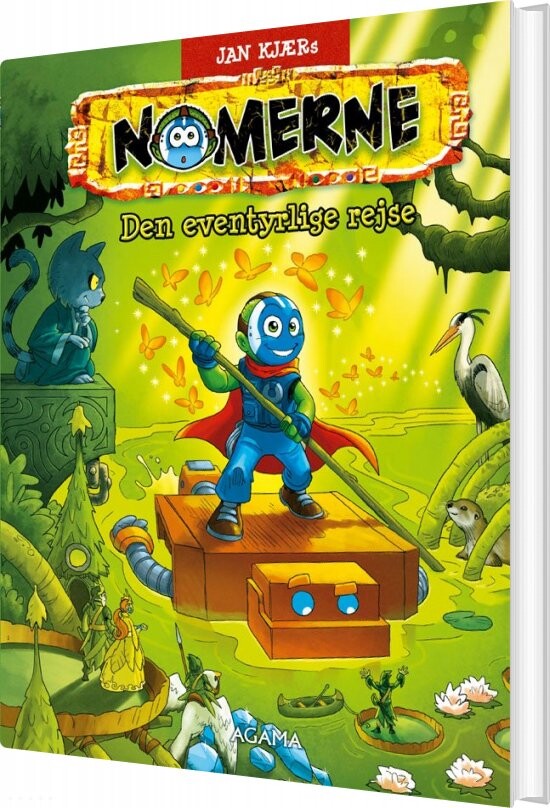 Nomerne: Den Eventyrlige Rejse   Jan Kjær   Bog