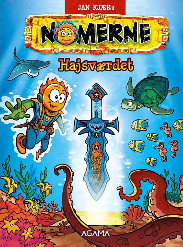 Nomerne: Hajsværdet   Jan Kjær   Bog