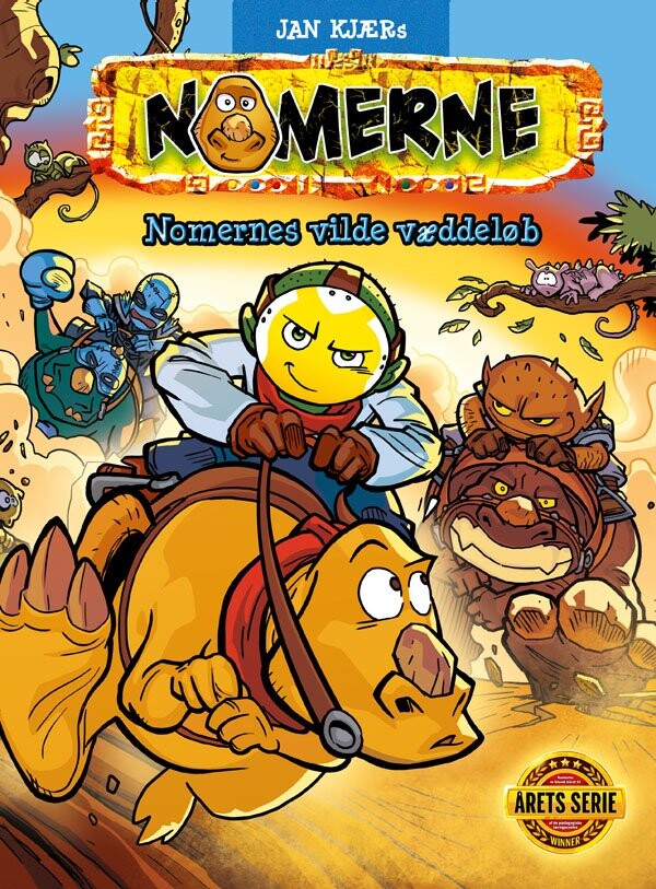 Nomerne: Nomernes Vilde Væddeløb     Jan Kjær   Bog