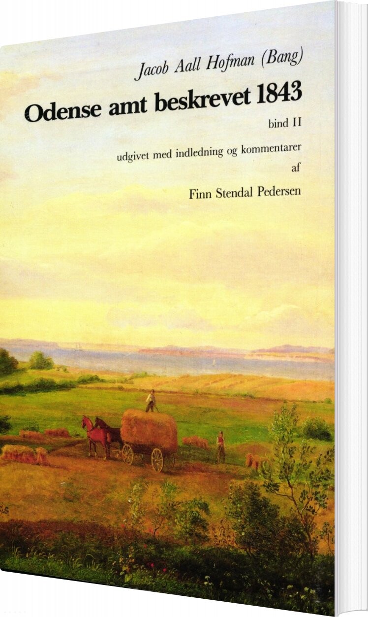 Odense Amt Beskrevet 1843 Bd 2   Jacob Aall Hofman   Bog