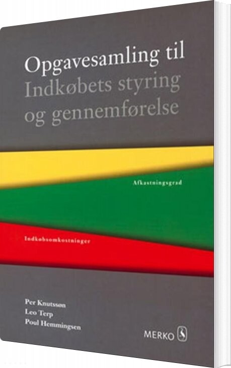 Opgavesamling Til Indkøbets Styring Og Gennemførelse   Poul Hemmingsen   Bog