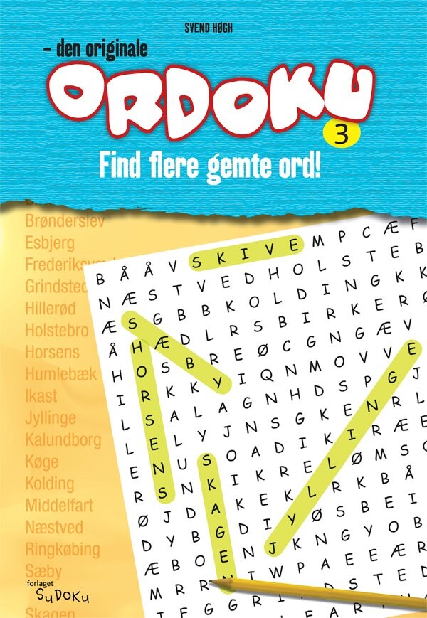 Ordoku 3   Svend Høgh   Bog