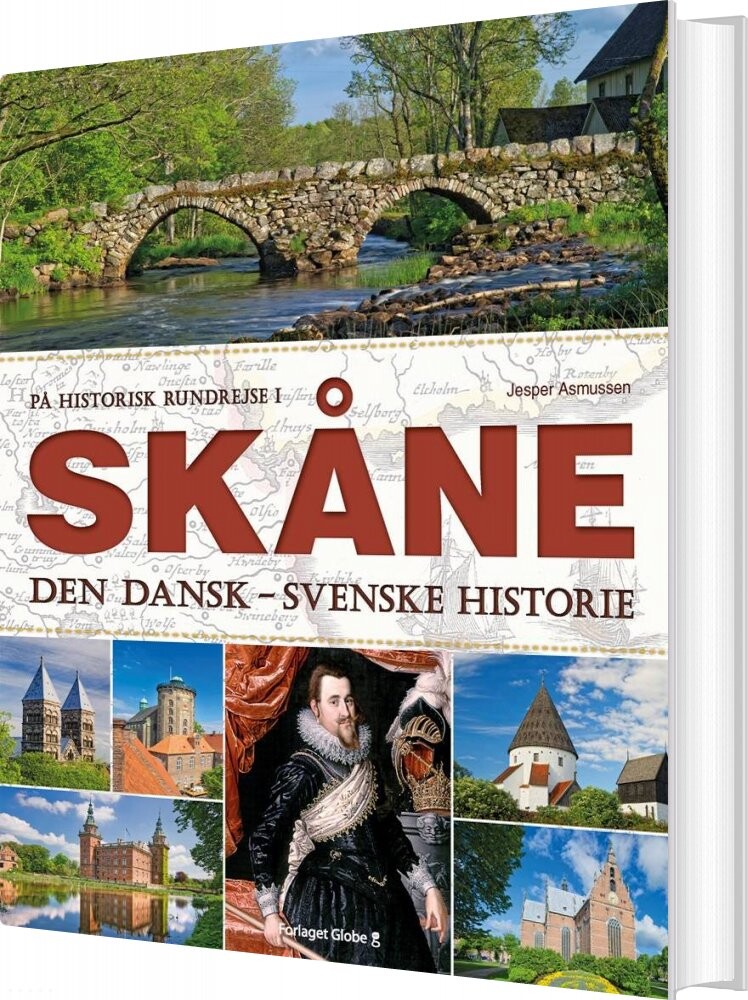 På Historisk Rundrejse I Skåne   Jesper Asmussen   Bog