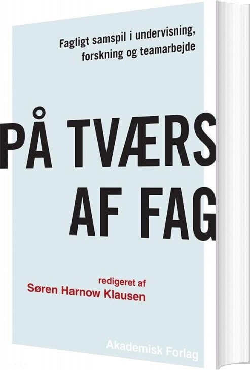 På Tværs Af Fag   Søren Harnow Klausen   Bog