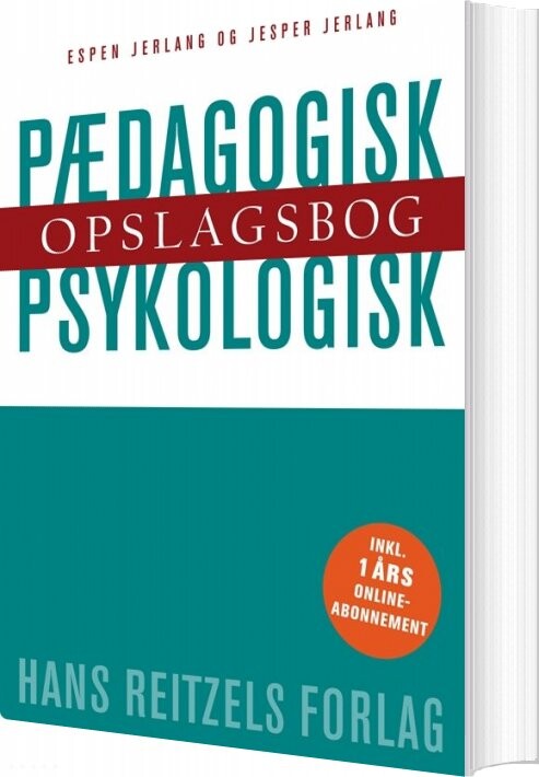 Pædagogisk Psykologisk Opslagsbog   Espen Jerlang   Bog