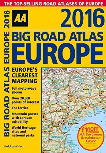 Paludans Bilatlas Over Europa 2016   Bog