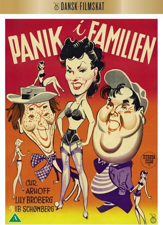 Panik I Familien   Dvd   Film