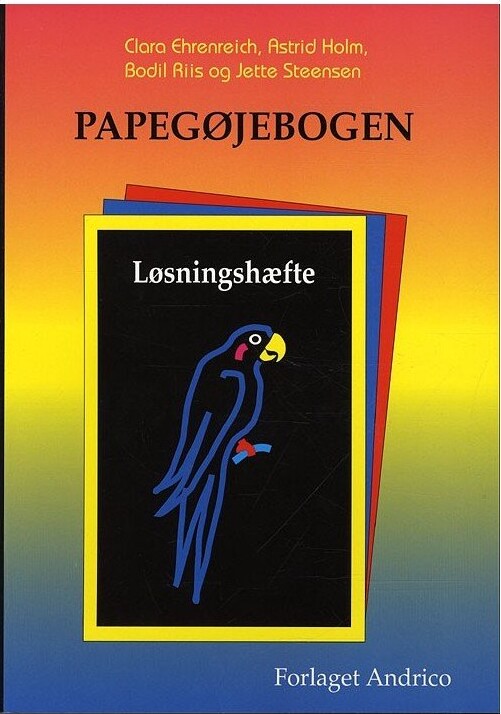 Papegøjebogen   Clara Ehrenreich   Bog