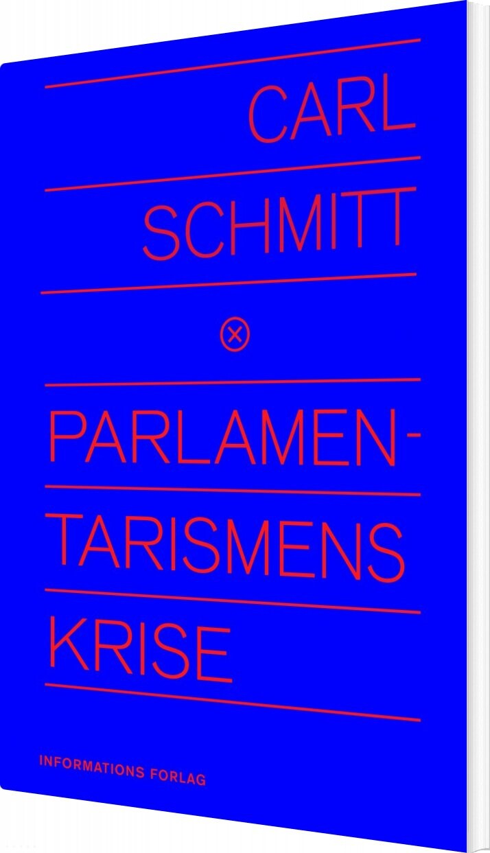 Parlamentarismens Krise   Carl Schmitt   Bog