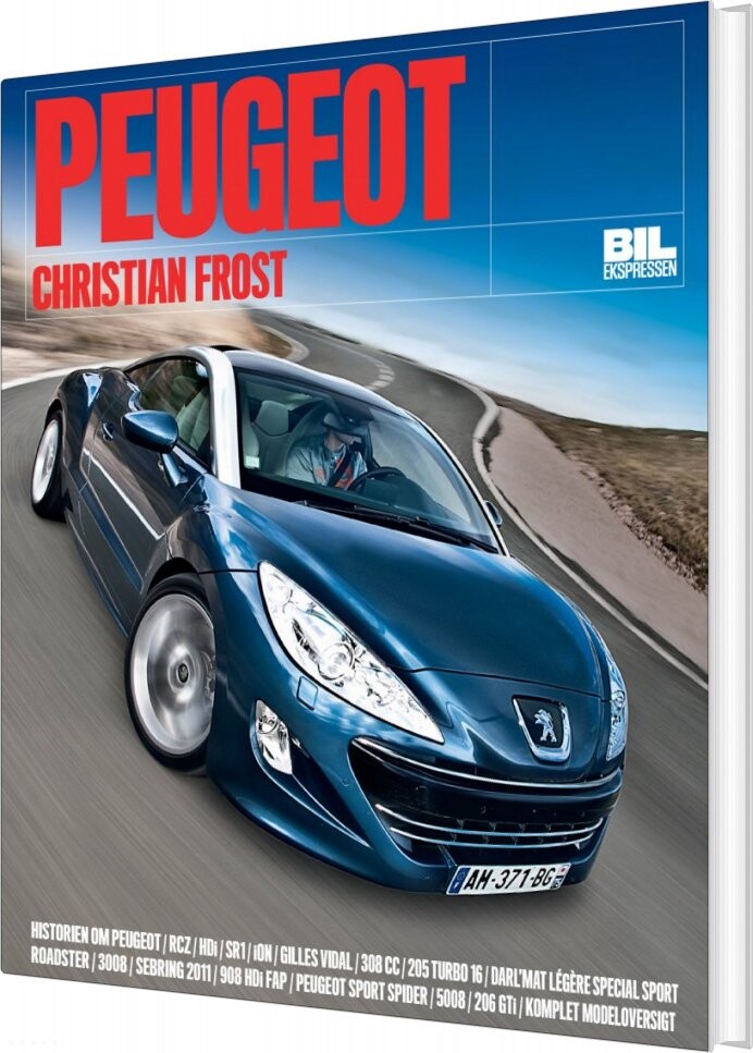 Peugeot   Christian Frost   Bog