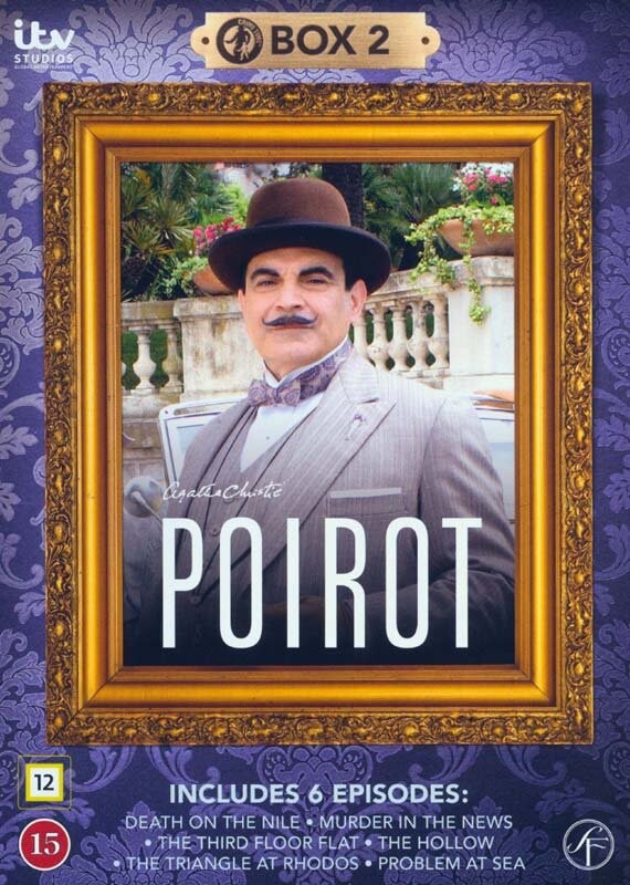 Poirot   Boks 2   Dvd   Tv Serie