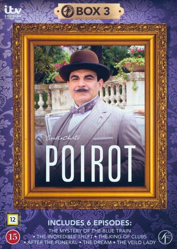 Poirot   Boks 3   Dvd   Tv Serie