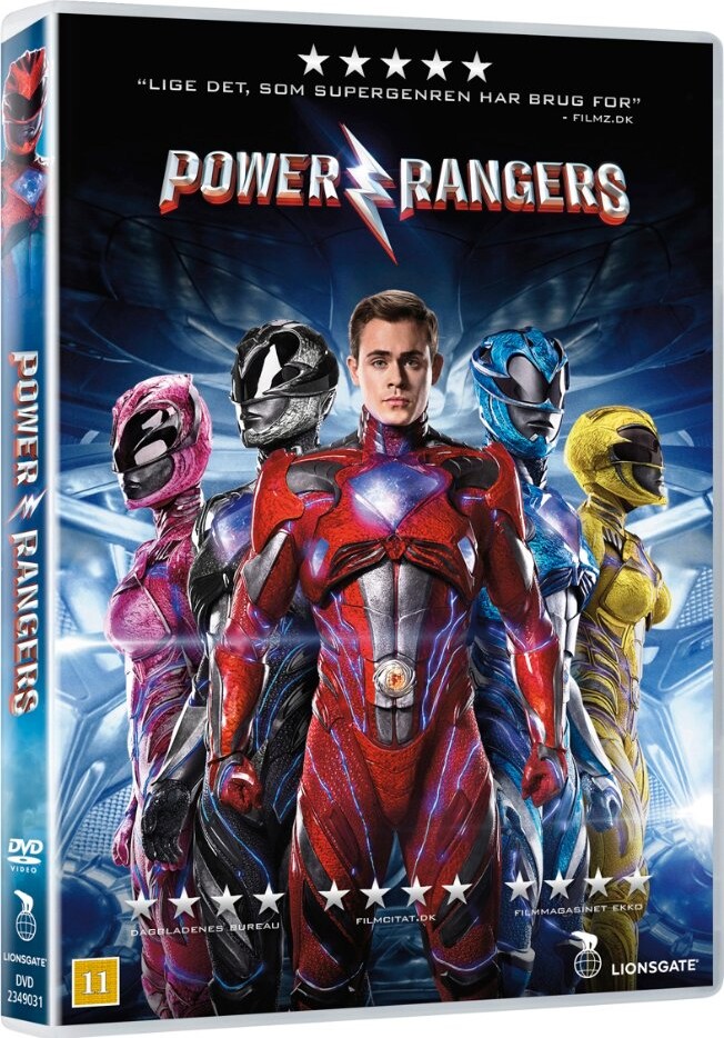 Power Rangers   2017   Dvd   Film