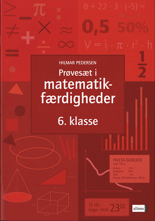 Prøvesæt I Matematikfærdigheder  6 Kl   Hilmar Pedersen   Bog