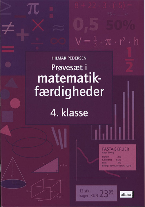 Prøvesæt I Matematikfærdigheder  4 Kl   Hilmar Pedersen   Bog