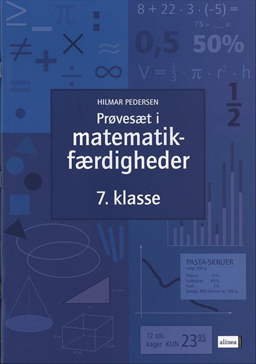 Prøvesæt I Matematikfærdigheder  7 Kl   Hilmar Pedersen   Bog