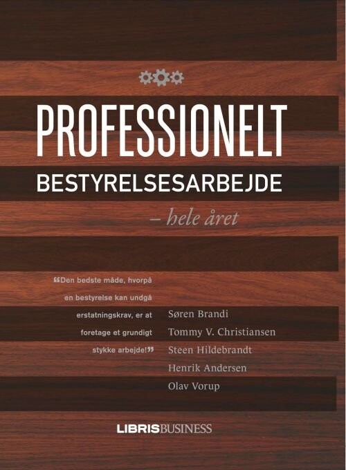 Professionelt Bestyrelsesarbejde   Hele året   S Brandi   Bog