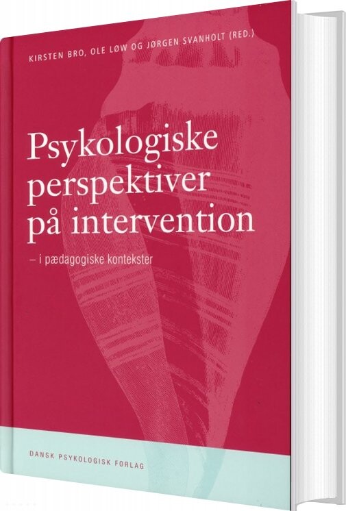Psykologiske Perspektiver På Intervention   Ole Løw   Bog
