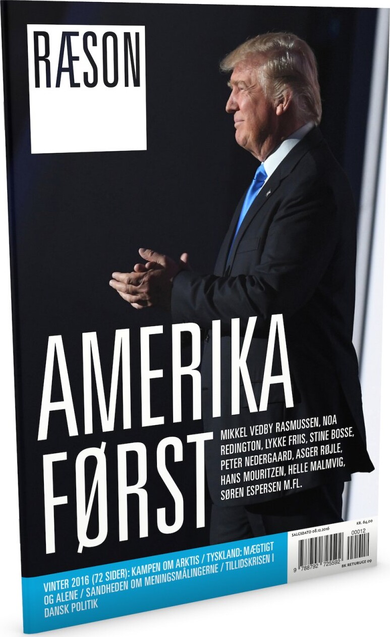 Ræson Magasin   Amerika Først   Lykke Friis   Bog