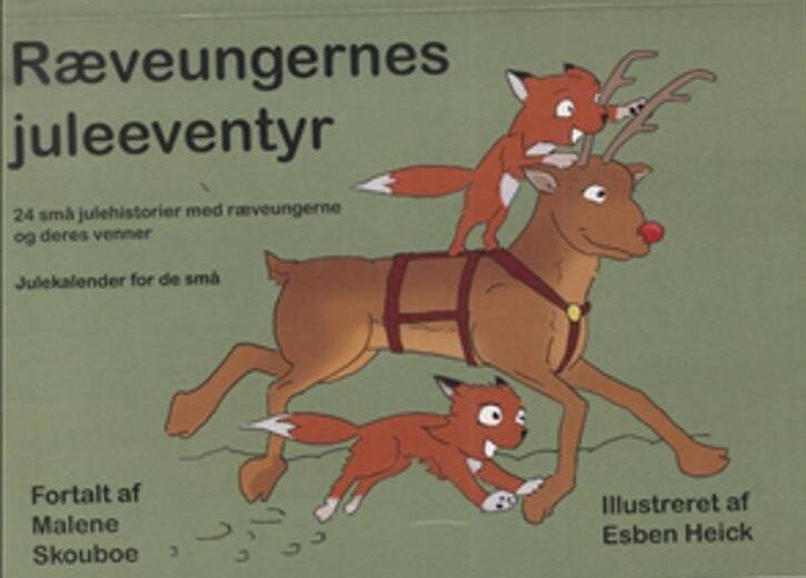 Ræveungernes Juleeventyr   Malene Skouboe   Bog