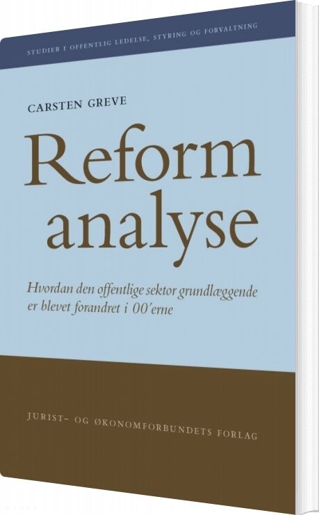 Reformanalyse   Carsten Greve   Bog